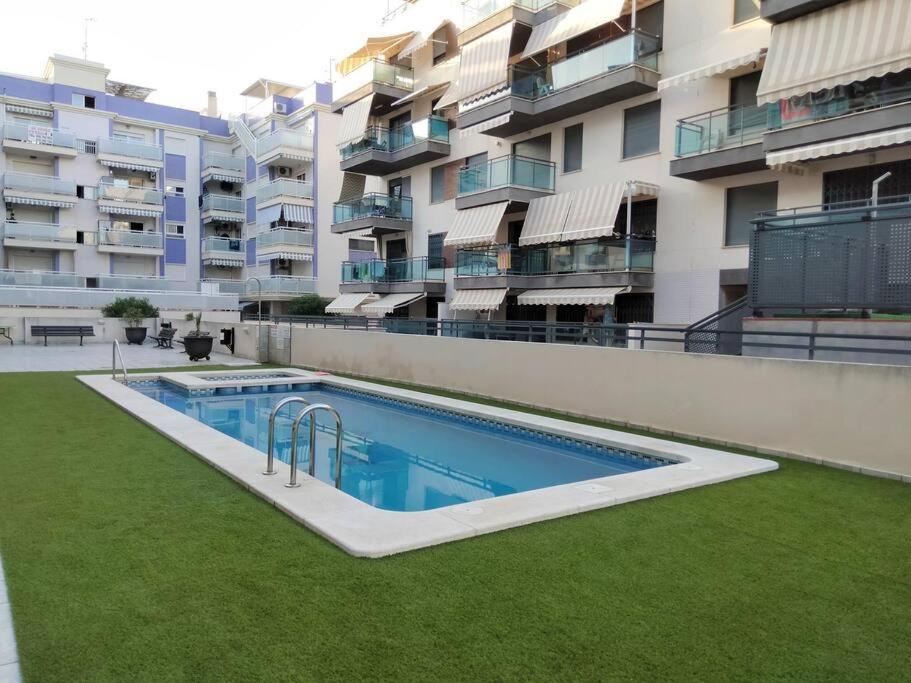 Apartamento Residencial Azahar, Piscina Y Parking Gratis Moncofa  Exterior foto
